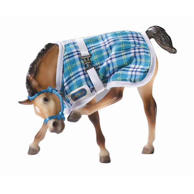View Item Breyer Traditional 2475 Foal Blanket - Blue